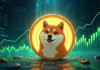 El patrón del triángulo de Dogecoin regresa mientras los comerciantes observan otro movimiento de DOGE