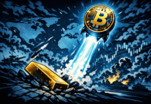 Peter Schiff dice que Bitcoin puede sobrevivir pero perder mucho frente al oro con el tiempo