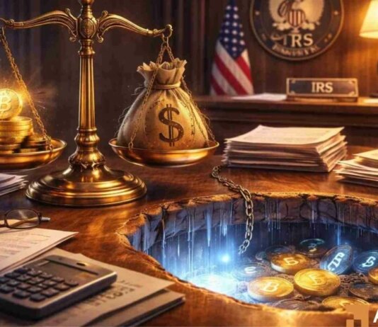 Impuesto sobre criptomonedas 2026: el vacío legal para reclamar recompensas que el IRS aún no ha abordado.