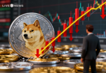Dogecoin observa un patrón histórico a medida que la contracción de Bollinger alcanza un punto de ruptura