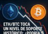 ETH/BTC toca un nivel de soporte histórico: ¿podría Ethereum experimentar una reversión?