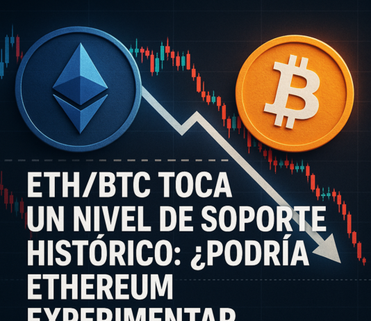 ETH/BTC toca un nivel de soporte histórico: ¿podría Ethereum experimentar una reversión?