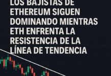 Los bajistas de Ethereum siguen dominando mientras ETH enfrenta la resistencia de la línea de tendencia.