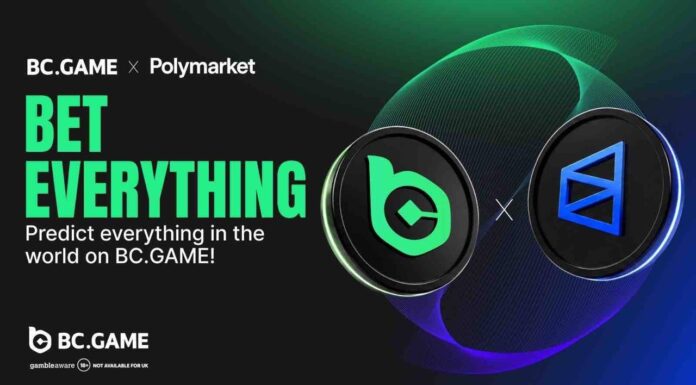 BC.GAME lanza un centro de predicciones, impulsado por Polymarket