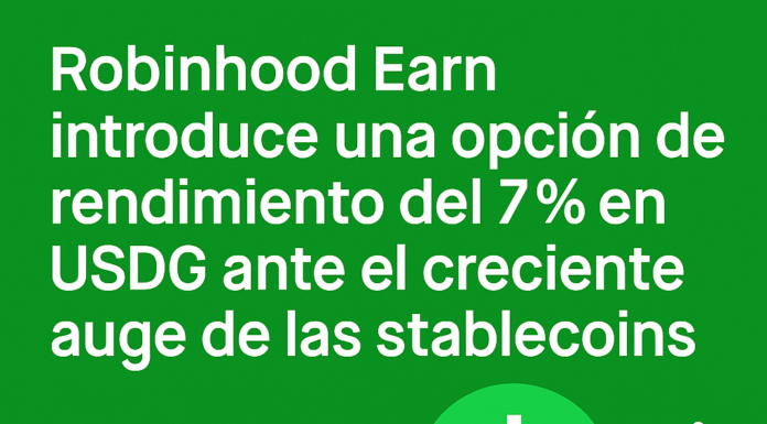 Robinhood Earn introduce una opción de rendimiento del 7% en USDG ante el creciente auge de las stablecoins.