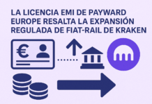 La licencia EMI de Payward Europe resalta la expansión regulada de Fiat-Rail de Kraken.