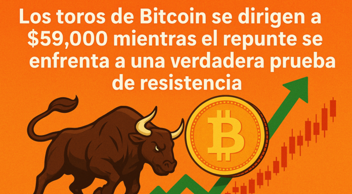 Los toros de Bitcoin se dirigen a $59,000 mientras el repunte se enfrenta a una verdadera prueba de resistencia.