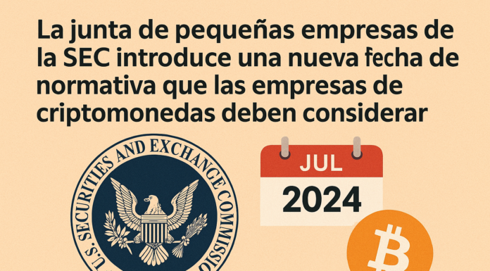 La junta de pequeñas empresas de la SEC introduce una nueva fecha de normativa que las empresas de criptomonedas deben considerar.