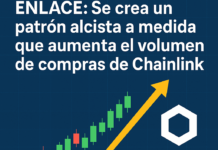 ENLACE: Se crea un patrón alcista a medida que aumenta el volumen de compras de Chainlink.