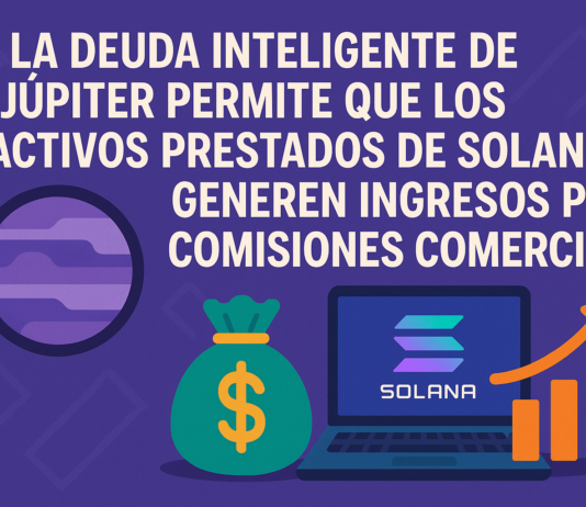 La deuda inteligente de Júpiter permite que los activos prestados de Solana generen ingresos por comisiones comerciales.