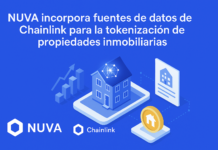NUVA incorpora fuentes de datos de Chainlink para la tokenización de propiedades inmobiliarias.