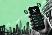 X presenta el comercio de Cashtag con casas de bolsa de EE. UU.