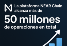 La plataforma NEAR Chain alcanza más de 50 millones de operaciones en total.