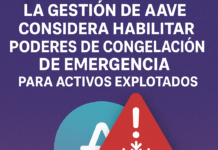 La gestión de Aave considera habilitar poderes de congelación de emergencia para activos explotados.