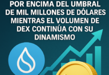 La TVL de Sui se sostiene por encima del umbral de mil millones de dólares mientras el volumen de DEX continúa con su dinamismo.