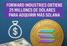 Forward Industries obtiene 25 millones de dólares para adquirir más Solana.