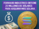 Forward Industries obtiene 25 millones de dólares para adquirir más Solana.
