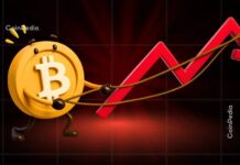 El valor de Bitcoin se encuentra ante una área de liquidez de entre 84.000 y 87.000 dólares mientras surge una tendencia a la baja.