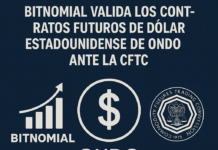 Bitnomial valida los contratos futuros de dólar estadounidense de Ondo ante la CFTC.