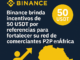 Binance brinda incentivos de 50 USDT por referencias para fortalecer su red de comerciantes P2P en África.