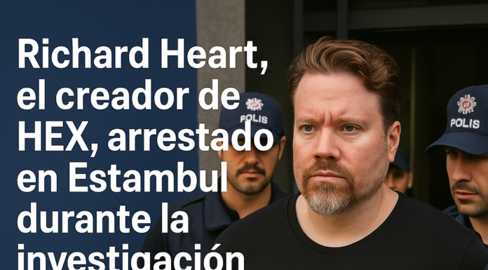 Richard Heart, el creador de HEX, arrestado en Estambul durante la investigación fiscal en Finlandia.