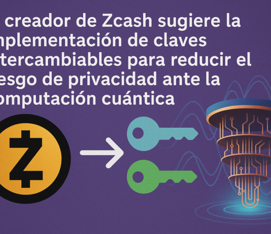 El creador de Zcash sugiere la implementación de claves intercambiables para reducir el riesgo de privacidad ante la computación cuántica.