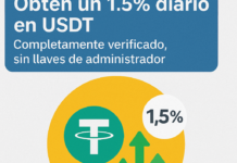 Obtén un 1.5% diario en USDT – Completamente verificado, sin llaves de administrador – Binance Smart Chain