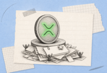 El precio de XRP enfrenta un gran riesgo de caída ya que las señales de doble techo pueden caer a $ 0,80